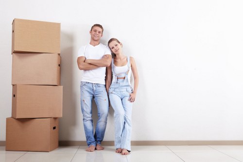 Moving truck for residential relocation in Richmond upon Thames