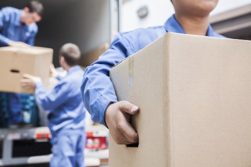 Office removals team planning a business relocation in Richmond upon Thames