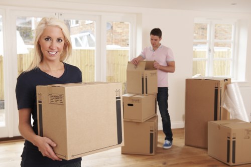 Commercial packing and unpacking service for a Richmond upon Thames business
