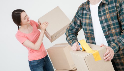 Local removal van helping with a move in Richmond upon Thames