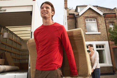 Removal van for a local move in Richmond upon Thames