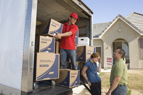 Safe loading practices for a Richmond upon Thames man and van team
